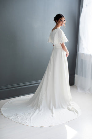 Lindsey Modest Wedding Dress