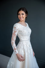 Oaklee Modest Wedding Dress