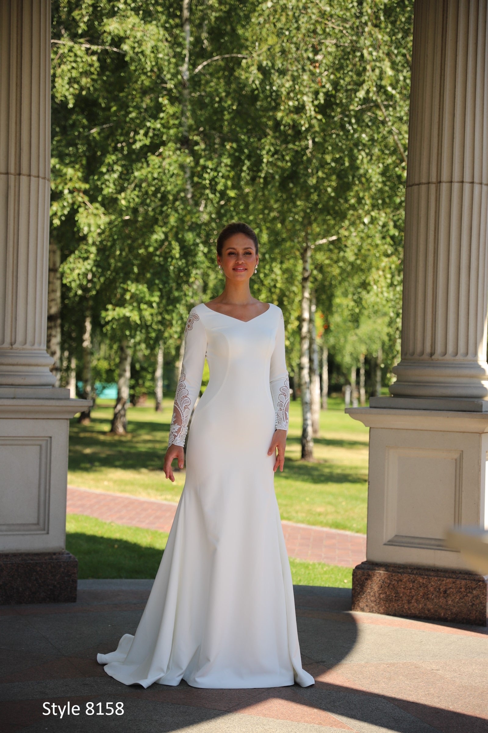 Grace 8158 Modest Wedding Dress