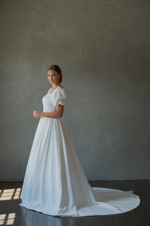 Rose Modest Wedding Dress