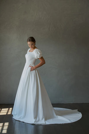 Rose Modest Wedding Dress