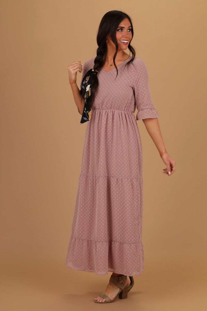 McKenzie Modest Maxi Dress from A Closet Full of Dresses