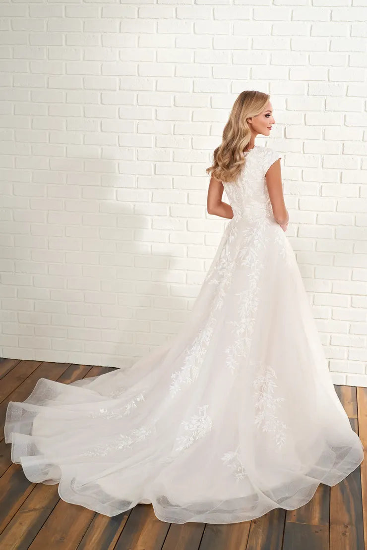 MOD206 Modest Wedding Dress